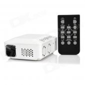 FB5800 Portable HD Car DLP Projector w/ HDMI / VGA / 2-USB - White
