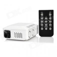 FB5800 Portable HD Car DLP Projector w/ HDMI / VGA / 2-USB - White FB5800 Portable HD Car DLP Projector w/ HDMI / VGA / 2-USB - White