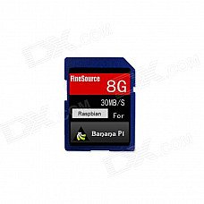 FineSource Class 10 8GB SD Card for Banana Pi - Blue FineSource Class 10 8GB SD Card for Banana Pi - Blue