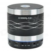 CHEERLINK SDH-802 Hi-Fi Stereo Bluetooth V2.1+EDR Speaker w/ Hand Free / FM / AUX / TF - Black