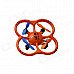 NIHUI U207 2.4GHz 6-Axis R/C Mini Quadcopter UFO w/ Gyro - Orange NIHUI U207 2.4GHz 6-Axis R/C Mini Quadcopter UFO w/ Gyro - Orange