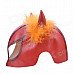 SYVIO Stylish Beauty Cow Face Mask for Halloween Costume / Cosplay - Red SYVIO Stylish Beauty Cow Face Mask for Halloween Costume / Cosplay - Red