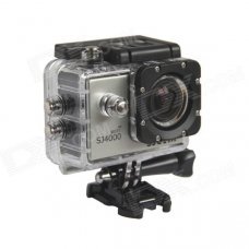 SJCAM SJ4000 Wi-Fi 1.5" TFT 12.0 MP 2/3 CMOS 1080P Full HD Sport Digital Video Camera - Silver SJCAM SJ4000 Wi-Fi 1.5" TFT 12.0 MP 2/3 CMOS 1080P Full HD Sport Digital Video Camera - Silver