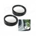 Blind Area Free 360 Degree Wide Field of View Lens Mirror for Car - Black (2 PCS) Blind Area Free 360 Degree Wide Field of View Lens Mirror for Car - Black (2 PCS)