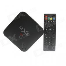 MXIII 4K Quad-Core Android 4.4.2 Google TV Player w/ 1GB RAM, 8GB ROM, Wi-Fi, TF - Black (US Plug) MXIII 4K Quad-Core Android 4.4.2 Google TV Player w/ 1GB RAM, 8GB ROM, Wi-Fi, TF - Black (US Plug)