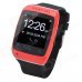 S12 1.54" Touch Screen Silicone Smart Bluetooth V3.0 Wrist Watch for IPHONE 5 - Red + Black S12 1.54" Touch Screen Silicone Smart Bluetooth V3.0 Wrist Watch for IPHONE 5 - Red + Black