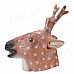 SYVIO Sika Deer Mask for Halloween / Cosplay / Costume Party - Brown SYVIO Sika Deer Mask for Halloween / Cosplay / Costume Party - Brown