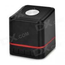 Portable Q1 Mini Bluetooth v2.1 Speaker w/ TF / FM / Microphone - Black Portable Q1 Mini Bluetooth v2.1 Speaker w/ TF / FM / Microphone - Black