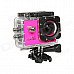 SJCAM SJ4000 Wi-Fi 1.5" TFT 12.0 MP 2/3 CMOS 1080P Full HD Sports Digital Video Camera - Deep Pink SJCAM SJ4000 Wi-Fi 1.5" TFT 12.0 MP 2/3 CMOS 1080P Full HD Sports Digital Video Camera - Deep Pink