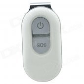 VESKYS V6 Waterproof Rechargeable GSM / GPRS GPS / A-GPS Locating Tracker - White