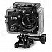 HD 1080P 2.0" Screen Waterproof Sport CCD 12MP Wide Angle Camera - Black HD 1080P 2.0" Screen Waterproof Sport CCD 12MP Wide Angle Camera - Black