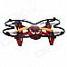 2.4GHz 4-CH Remote Control R/C Quadcopter w/ Aerial Camera - Red + Black 2.4GHz 4-CH Remote Control R/C Quadcopter w/ Aerial Camera - Red + Black