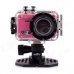 PANNOVO M300 5.0MP HD Sports Camera w/ 0.4" LCD, Wi-Fi, TF, USB - Pink PANNOVO M300 5.0MP HD Sports Camera w/ 0.4" LCD, Wi-Fi, TF, USB - Pink