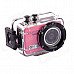 PANNOVO M300 5.0MP HD Sports Camera w/ 0.4" LCD, Wi-Fi, TF, USB - Pink PANNOVO M300 5.0MP HD Sports Camera w/ 0.4" LCD, Wi-Fi, TF, USB - Pink