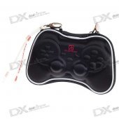 Hard Protective Carrying Case with Strap for PS3 Wireless Controller (Black)