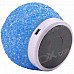 BT1046 Wireless Bluetooth Speaker w/ Hands-Free, TF, FM, Micro USB - Blue + White BT1046 Wireless Bluetooth Speaker w/ Hands-Free, TF, FM, Micro USB - Blue + White
