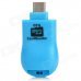 2-in-1 Micro USB OTG TF Card Reader for Cell Phone / Tablet PC - Blue 2-in-1 Micro USB OTG TF Card Reader for Cell Phone / Tablet PC - Blue