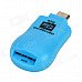 2-in-1 Micro USB OTG TF Card Reader for Cell Phone / Tablet PC - Blue 2-in-1 Micro USB OTG TF Card Reader for Cell Phone / Tablet PC - Blue