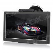 800F 7" Resistive Screen Win CE 6.0 Car GPS Navigator - Black