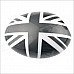 Carking D1409118 UK Flag Pattern ABS UV Protected Car Door Mirror Stickers - Grey + Black (2 PCS) Carking D1409118 UK Flag Pattern ABS UV Protected Car Door Mirror Stickers - Grey + Black (2 PCS)