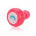 DUALANE D00280 Hands-Free Bluetooth 4.0 Stereo Music Earphone - Deep Pink DUALANE D00280 Hands-Free Bluetooth 4.0 Stereo Music Earphone - Deep Pink