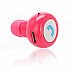 DUALANE D00280 Hands-Free Bluetooth 4.0 Stereo Music Earphone - Deep Pink DUALANE D00280 Hands-Free Bluetooth 4.0 Stereo Music Earphone - Deep Pink