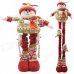 NEJE ST0006-1 Christmas Stretch Santa Claus Gift Snowman Doll - Red + Multi-Color NEJE ST0006-1 Christmas Stretch Santa Claus Gift Snowman Doll - Red + Multi-Color