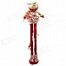 NEJE ST0006-1 Christmas Stretch Santa Claus Gift Snowman Doll - Red + Multi-Color NEJE ST0006-1 Christmas Stretch Santa Claus Gift Snowman Doll - Red + Multi-Color