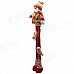 NEJE ST0006-1 Christmas Stretch Santa Claus Gift Snowman Doll - Red + Multi-Color NEJE ST0006-1 Christmas Stretch Santa Claus Gift Snowman Doll - Red + Multi-Color
