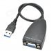 CHEERLINK 1920 x 1080 USB 3.0 to VGA Adapter - Black CHEERLINK 1920 x 1080 USB 3.0 to VGA Adapter - Black