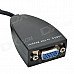 CHEERLINK 1920 x 1080 USB 3.0 to VGA Adapter - Black CHEERLINK 1920 x 1080 USB 3.0 to VGA Adapter - Black
