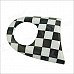 Carking DIY ABS Steering Wheel Covers for BMW Mini Cooper - Black + White