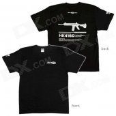 Genuine Tokyo Marui Type B Cotton T-shirt - Black (Size XL)