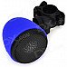 Cycling Waterproof Wireless Bluetooth V3.0 + EDR Stereo Speaker w/ Microphone - Blue + Black Cycling Waterproof Wireless Bluetooth V3.0 + EDR Stereo Speaker w/ Microphone - Blue + Black