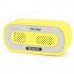 SLANG Q3 3W Bluetooth V3.0 Multifunctional Speaker w/ FM / Micro USB / TF / USB / 3.5mm - Yellow SLANG Q3 3W Bluetooth V3.0 Multifunctional Speaker w/ FM / Micro USB / TF / USB / 3.5mm - Yellow