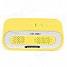 SLANG Q3 3W Bluetooth V3.0 Multifunctional Speaker w/ FM / Micro USB / TF / USB / 3.5mm - Yellow SLANG Q3 3W Bluetooth V3.0 Multifunctional Speaker w/ FM / Micro USB / TF / USB / 3.5mm - Yellow