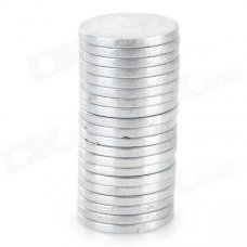 SZGAOY 14081907 N38 NdFeB Round Magnets - Silver (20 PCS) SZGAOY 14081907 N38 NdFeB Round Magnets - Silver (20 PCS)