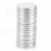 SZGAOY 14081907 N38 NdFeB Round Magnets - Silver (20 PCS) SZGAOY 14081907 N38 NdFeB Round Magnets - Silver (20 PCS)