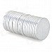 SZGAOY 14081907 N38 NdFeB Round Magnets - Silver (20 PCS) SZGAOY 14081907 N38 NdFeB Round Magnets - Silver (20 PCS)