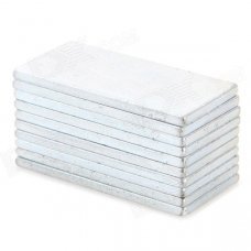 SZGAOY 14081909 N38 NdFeB Rectangle Magnets - Silver (10 PCS) SZGAOY 14081909 N38 NdFeB Rectangle Magnets - Silver (10 PCS)