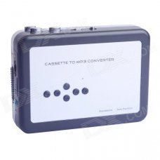 EZCAP ezcap232 USB TF Card Cassette Tape to MP3 Converter - Black + Silver EZCAP ezcap232 USB TF Card Cassette Tape to MP3 Converter - Black + Silver