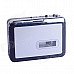 EZCAP ezcap232 USB TF Card Cassette Tape to MP3 Converter - Black + Silver EZCAP ezcap232 USB TF Card Cassette Tape to MP3 Converter - Black + Silver
