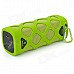 VINA Portable Outdoor Wireless Bluetooth v4.0 NFC Mini Speaker for IPHONE / Tablet - Grass Green VINA Portable Outdoor Wireless Bluetooth v4.0 NFC Mini Speaker for IPHONE / Tablet - Grass Green