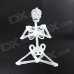 Halloween Glow-in-the-Dark PVC Skeleton Bones Decoration - White Halloween Glow-in-the-Dark PVC Skeleton Bones Decoration - White