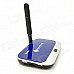 Jesurun CS918II Android 4.4.2 Quad-Core H.265 Google TV Player Mini PC w/ 2GB RAM, 8GB ROM, US Plug Jesurun CS918II Android 4.4.2 Quad-Core H.265 Google TV Player Mini PC w/ 2GB RAM, 8GB ROM, US Plug