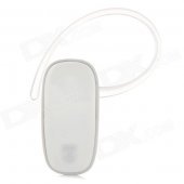 Bingle F2 Wireless Sport Bluetooth Ear-Hook Headset w/ Microphone / HSP / HFP - White