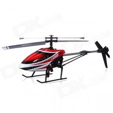 MJX F49 2.4G 4-CH Single-Blade R/C Helicopter Toy w/ Videography Function - Red + White + Black MJX F49 2.4G 4-CH Single-Blade R/C Helicopter Toy w/ Videography Function - Red + White + Black