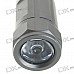Car Cigarette Lighter Socket Rechargeable 0.5W 30-Lumen Mini LED Flashlight - Grey (DC 12V)