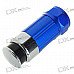 Car Cigarette Lighter Socket Rechargeable 0.5W 30-Lumen Mini LED Flashlight - Blue (DC 12V)