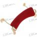 Professional Metal Base Violin Shoulder Rest for Size 1/8-1/4 (Rose Madder)